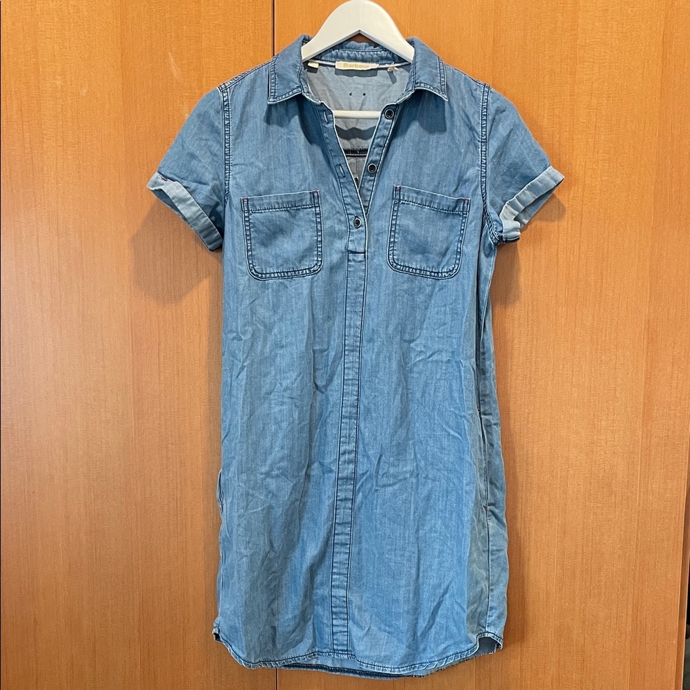 Barbour Denim Shirt Dress
